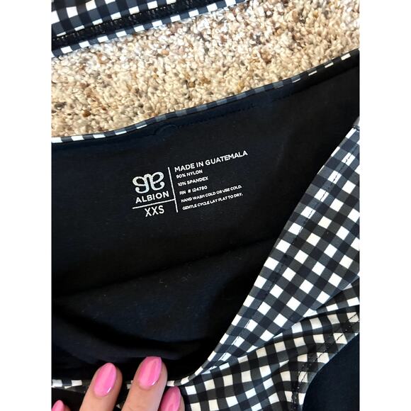 Albion Fit Gingham Bikini Swimsuit - Picture 3 of 5